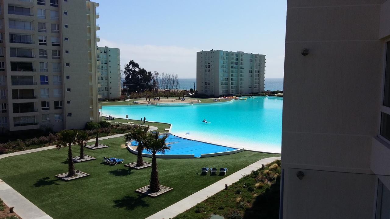 Papudo Laguna Vista Al Mar Y Piscina Exterior photo